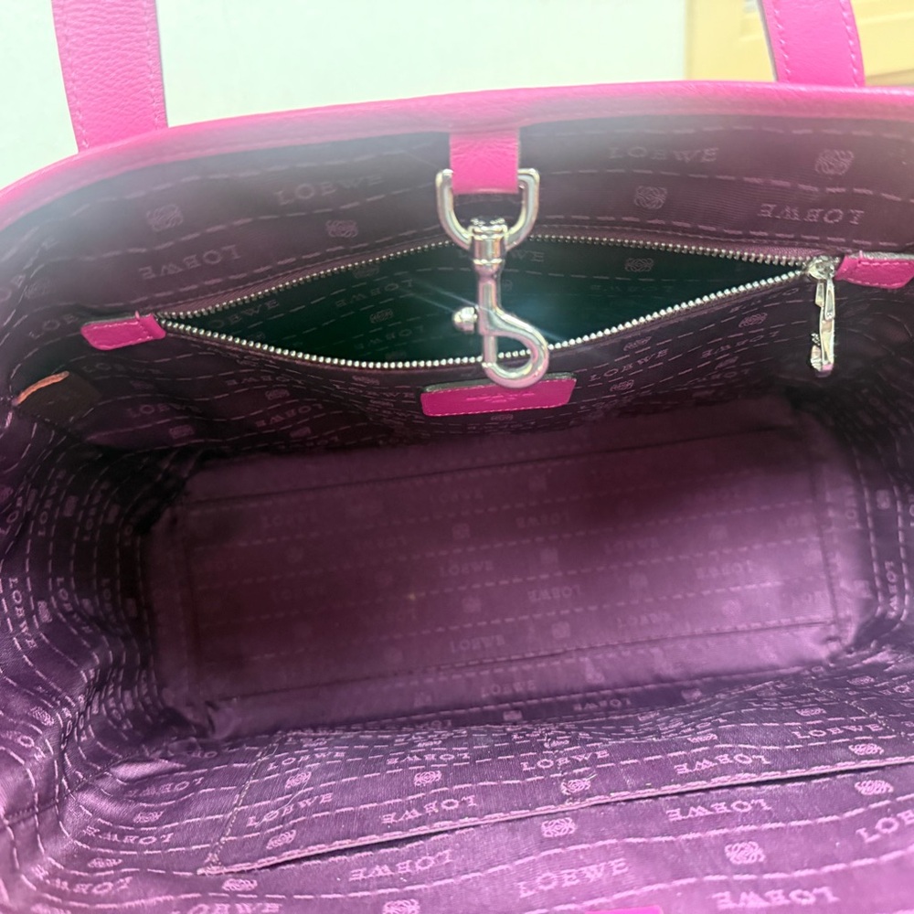 Loewe Fuchsia Tote Bag